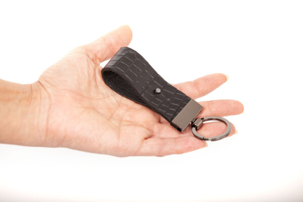 Leather keychain - PARTY/MONSTR