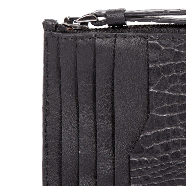 Leather card holder - PARTY/MONSTR