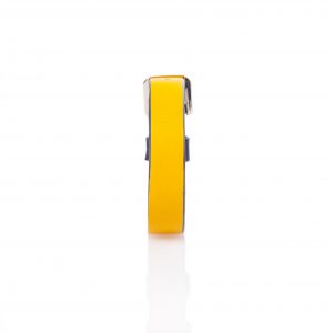 Pulsera de cuero amarillo - PARTYMONSTR