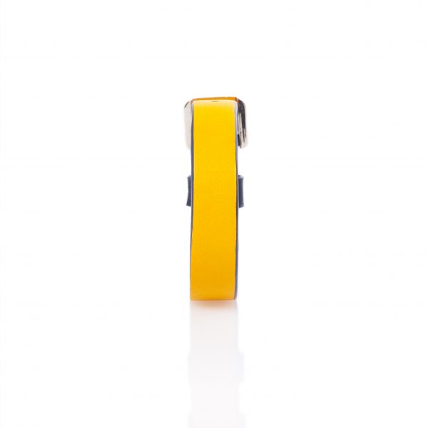 Bracciale in pelle gialla - PARTYMONSTR