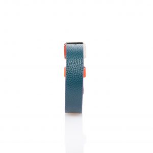 Blue leather bracelet - PARTYMONSTR
