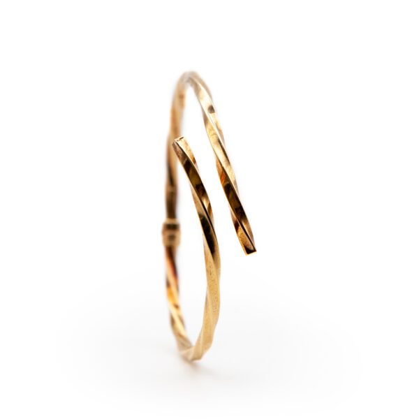 Bracciale rigido torchon in argento 925 - PARTY/MONSTR