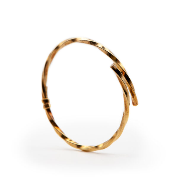 Bracciale rigido torchon in argento 925 - PARTY/MONSTR